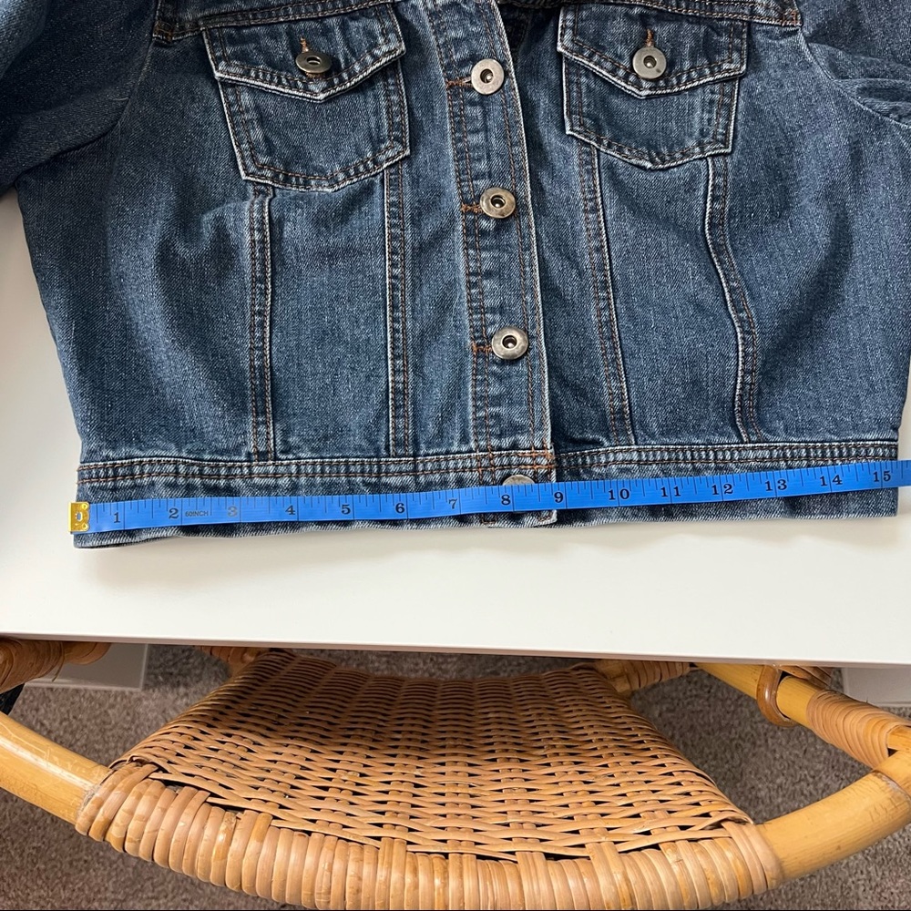 Mossimo Cropped Jean Jacket - image 3